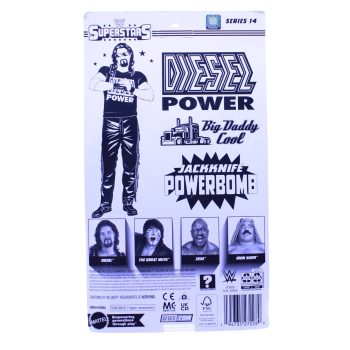 WWE Superstars Diesel Figur Mattel 2025 OVP | Hoppla-Stuff